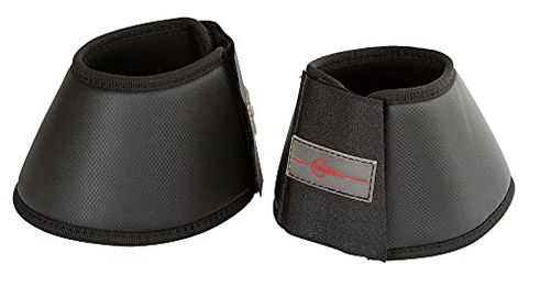 Covalliero Hufglocken Protecto für Pferde, Schwarz, XXXFull, aus Gummi, 2er-Set – Bild 1 von 3