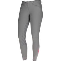 Produktbild von Covalliero Janne x PinkRibbon Fullgrip Reithose Damen Grau wasserabweisend Polyamid Größe 42