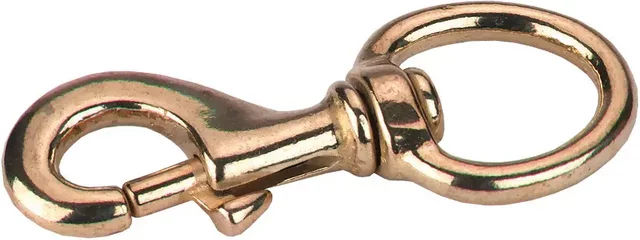 Produktbild von Covalliero Karabinerhaken aus Metall in Gold