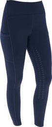 Covalliero Kinder Reitleggings Winter Tight Grip Dunkelblau Größe 128/134 – Bild 1 von 2