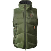 Produktbild von Covalliero Kinder Reitweste Bodywarmer forest green Größe 140/146