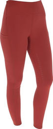 Covalliero Kinder Winter Reitleggings Tight Grip in Braun Rot Größe 164/170 – Bild 1 von 3