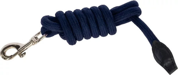 Covalliero Longe Reiten Cordano Deluxe Führstrick aus Polyester in Dunkelblau 2 m – Bild 1 von 3