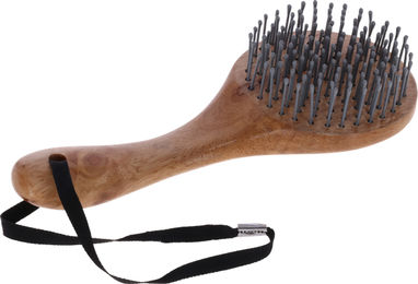 Covalliero MagicBrush Mähnen- und Schweifbürste aus Holz für die Pferdepflege – Bild 1 von 2