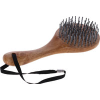 Produktbild von Covalliero MagicBrush Mähnen- und Schweifbürste aus Holz für die Pferdepflege