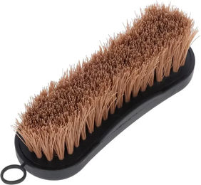 Produktbild von Covalliero Mini Deluxe Bürste aus Kunstleder in Braun Größe S