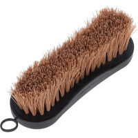 Produktbild von Covalliero Mini Deluxe Bürste aus Kunstleder in Braun Größe S