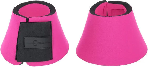 Produktbild von Covalliero NeoLite Hufglocken Gamaschen aus Gummi Rosa Größe M