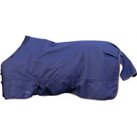 Produktbild von Covalliero Outdoor-Pferdedecke aus Stoff in Blau 165 cm