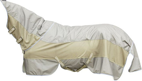 Covalliero Outdoor- und Fliegendecke aus Polyester 125 cm Braun Beige – Bild 1 von 2