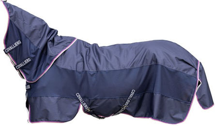 Covalliero Outdoor- und Fliegendecke aus Polyester Blau 165 cm – Bild 1 von 2