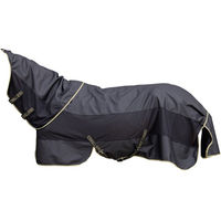 Produktbild von Covalliero Outdoor- und Fliegendecke aus Polyester in Schwarz 125 cm