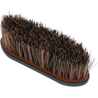 Produktbild von Covalliero Pferdebürste aus Kunststoff in Braun Schwarz
