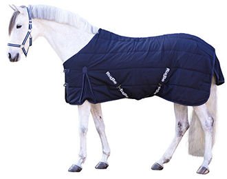 Covalliero Pferdedecke RugBe Indoor Blau 145 cm aus Polyester - 1 Stk. – Bild 1 von 5