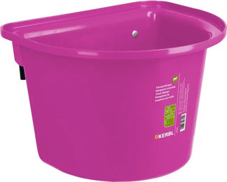Produktbild von Covalliero Pferdefutterkrippe aus Kunststoff in Rosa mit Aufhängehaken