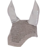 Produktbild von Covalliero Pony Fliegenhaube Decke aus Polyester in Beige und Grau