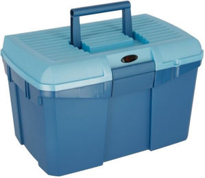 Covalliero Putzbox Siena Mallette de pansage aus Kunststoff in Blau – Bild 1 von 5