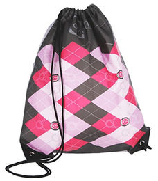 Covalliero Putztasche Lilli für Pferde mit Striegel Mähnenbürste Kardätsche und Hufkratzer in Rosa Bunt – Bild 1 von 6