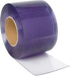 Produktbild von Covalliero PVC-Vorhang aus Kunststoff in Weiß und Lila bis -40 °C