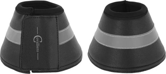 Produktbild von Covalliero Reflective Hufglocken für Ponys aus Gummi in Schwarz