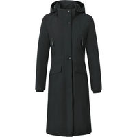 Produktbild von Covalliero Regenmantel Damen Schwarz Waterproof Größe L aus Polyester