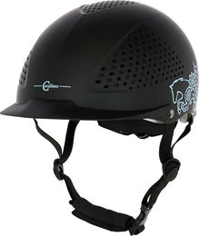 Covalliero Reithelm Beauty 2.0 für Kinder Schwarz 52/54 cm – Bild 1 von 3