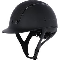 Produktbild von Covalliero Reithelm Eclipse Schwarz Matt mit Glitzerapplikation 58-61 cm