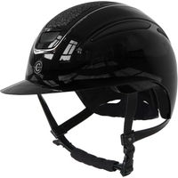 Produktbild von Covalliero Reithelm Elite Polo Unisex Schwarz 59-61cm