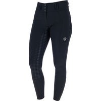 Produktbild von Covalliero Reithose Damen High Waist Full Grip HW26 Schwarz Größe 32