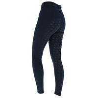 Produktbild von Covalliero Reithose Damen Organomic Bio Baumwolle Blau Grösse 164