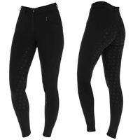 Produktbild von Covalliero Reithose Damen Organomic Schwarz Baumwolle Größe 38