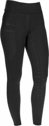 Produktbild von Covalliero Reithose für Damen aus Mikrofaser in Schwarz Größe 40/42