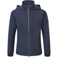 Produktbild von Covalliero Reitjacke Damen FS26 wasserdichte Outdoor-Regenjacke Blau Grösse XXL