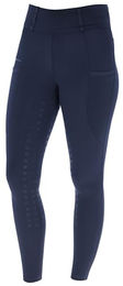 Covalliero Reitleggings Damen Highwaist Mikrofaser Blau Gr. 34/36 – Bild 1 von 6