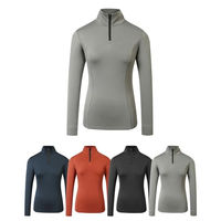 Produktbild von Covalliero Reitshirt Damen Funktionsshirt Active Longsleeve Grau XS