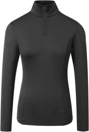 Produktbild von Covalliero Reitshirt Damen Langarm Schwarz XL