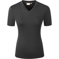 Produktbild von Covalliero Reitshirt Damen Sommer Schwarz Polyester Größe L