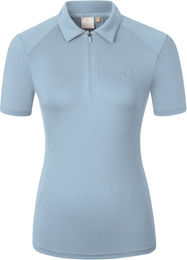 Covalliero Reitshirt für Damen in Blau aus Polyester für den Sommer Größe S – Bild 1 von 2