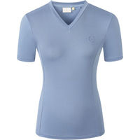 Produktbild von Covalliero Reitshirt für Damen in Blau aus Polyester Größe S
