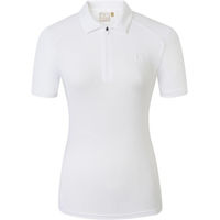 Produktbild von Covalliero Reitshirt für Damen in Weiß aus Polyester Größe XS für den Sommer