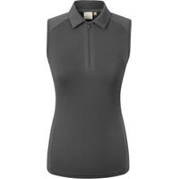 Produktbild von Covalliero Reitshirt für Damen Sommer aus Polyester Schwarz Grau XXL
