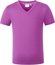 Covalliero Reitshirt für Kids Sommer aus Polyester in Rosa oder Lila Größe 164/170 – Bild 1 von 10