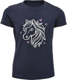 Covalliero Reitshirt für Kids Sommer Blau Polyester Größe 140-146 – Bild 1 von 2