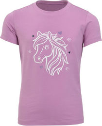 Covalliero Reitshirt für Kids Sommer Polyester Lila Größe 140-146 – Bild 1 von 2
