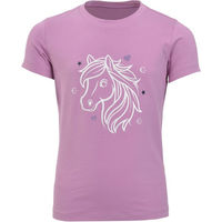 Produktbild von Covalliero Reitshirt für Kids Sommer Polyester Lila Größe 140-146