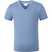 Produktbild von Covalliero Reitshirt für Kinder Sommer Blau Polyester Größe 128-134