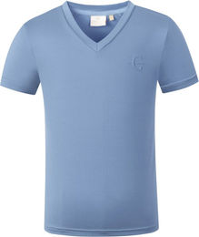 Covalliero Reitshirt für Kinder Sommer Blau Polyester Größe 164-170 – Bild 1 von 11
