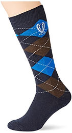 Covalliero Reitstrümpfe Brescia Blau Kariert Baumwolle Unisex 37-39 – Bild 1 von 6