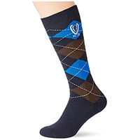 Produktbild von Covalliero Reitstrümpfe Brescia Blau Kariert Baumwolle Unisex 37-39