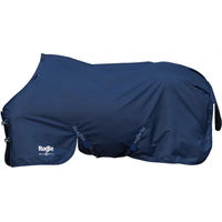 Produktbild von Covalliero RugBe Outdoor-Pferdedecke aus Polyester in Blau